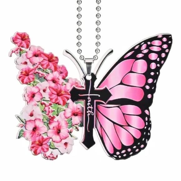 Butterfly & Jesus Cross - Picture 3 of 5